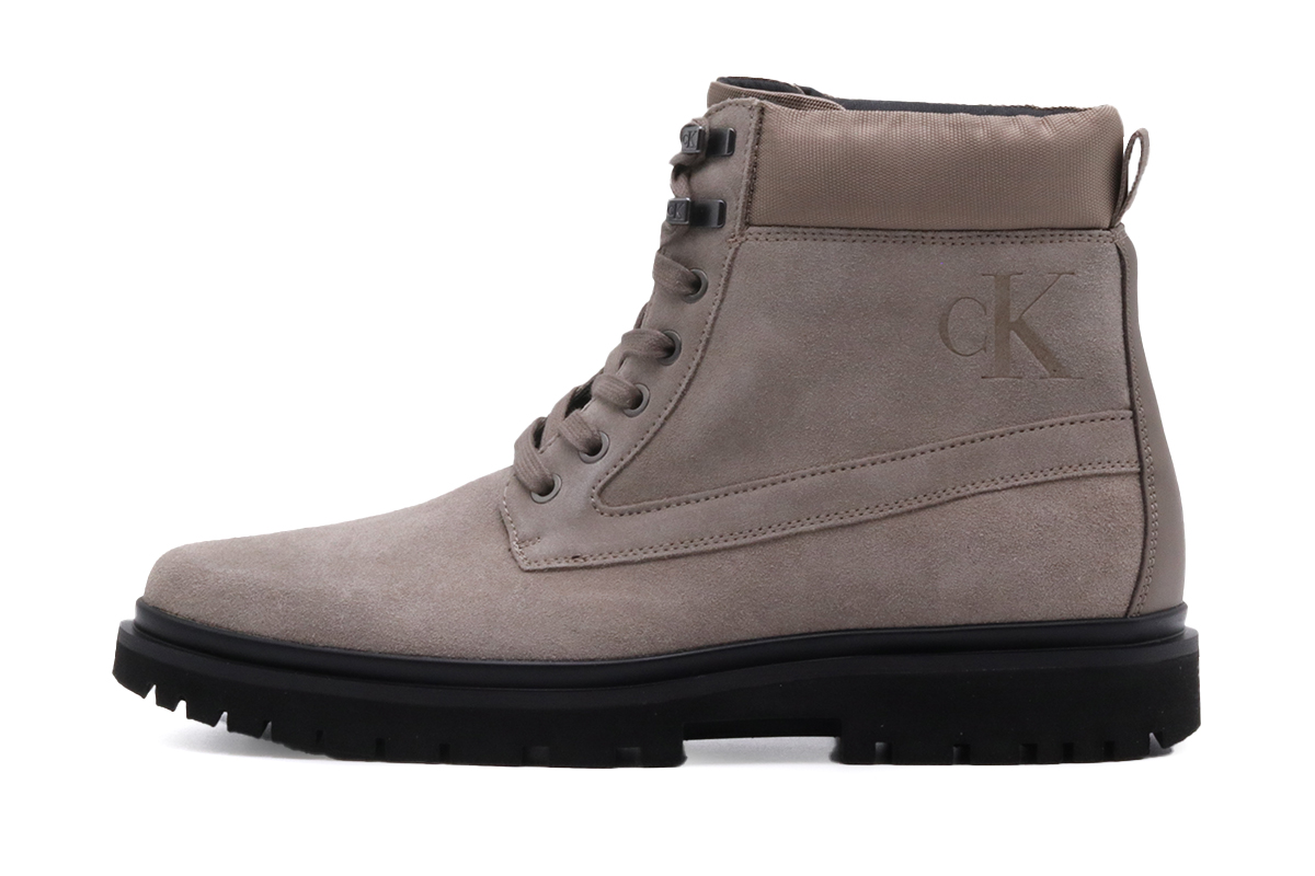 Calvin Klein Lug Mid Laceup Boot Hike Μποτάκια Μόδας (YM0YM00270 A03) Καφέ